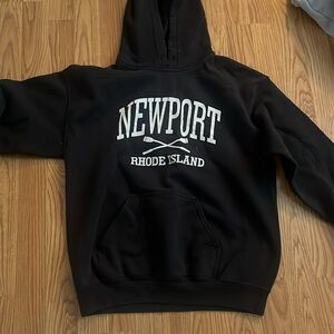 Black Newport hoodie
